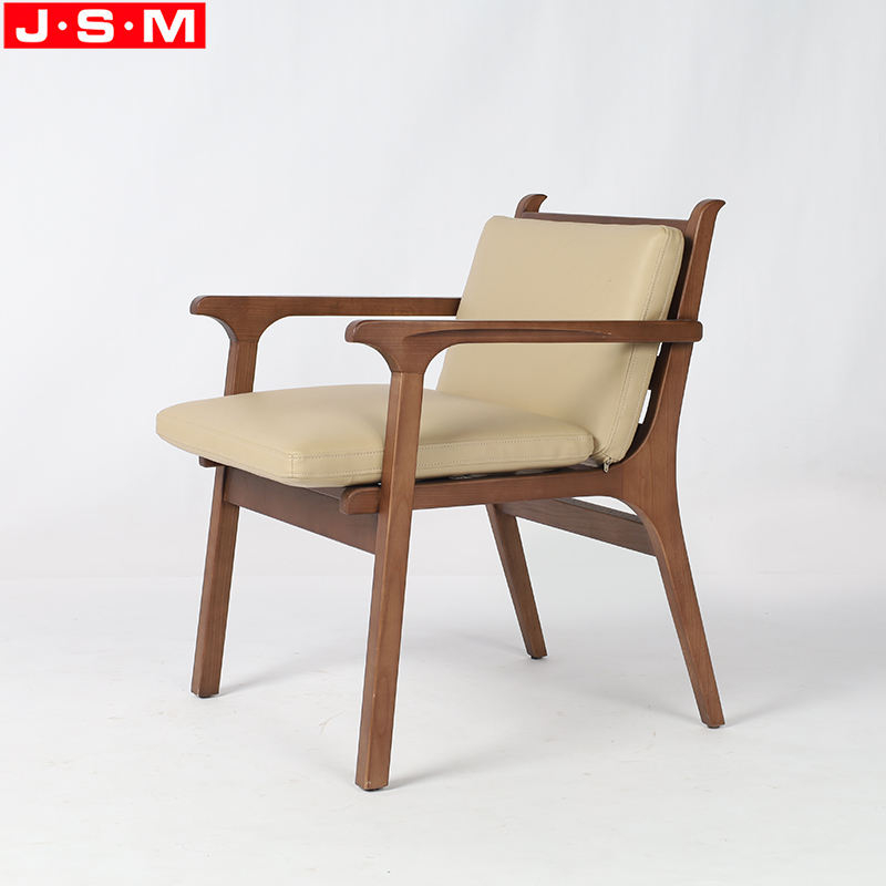 Good Quality Hotel Wooden Legs Sofa Chair Restaurant Dining Chair