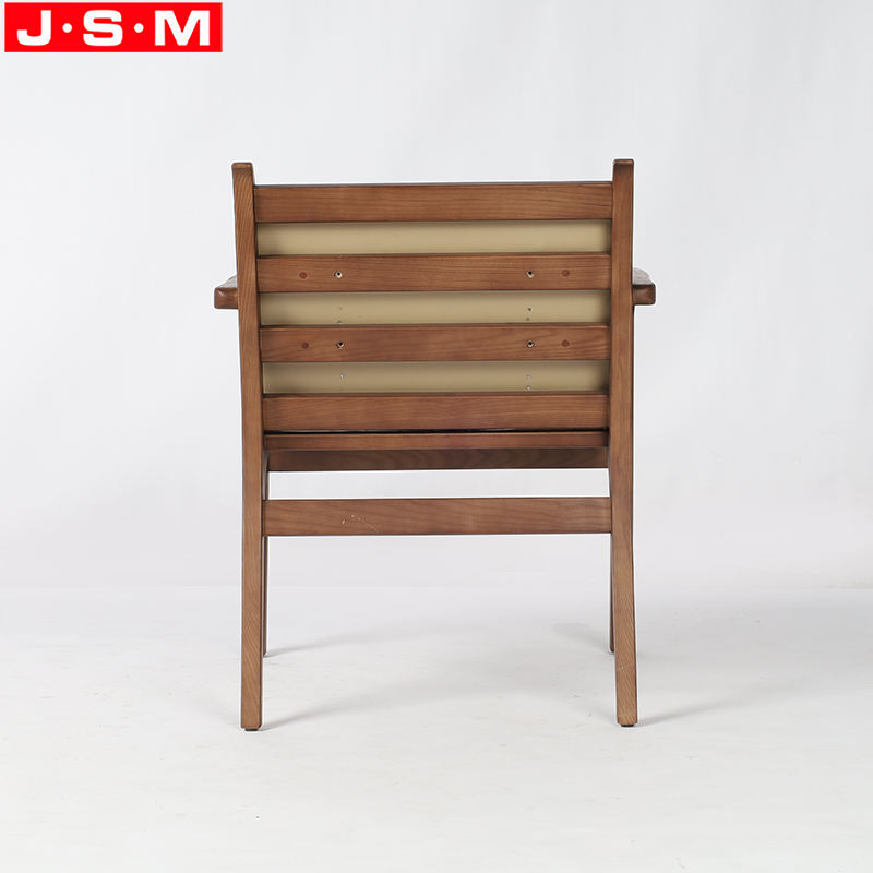Good Quality Hotel Wooden Legs Sofa Chair Restaurant Dining Chair