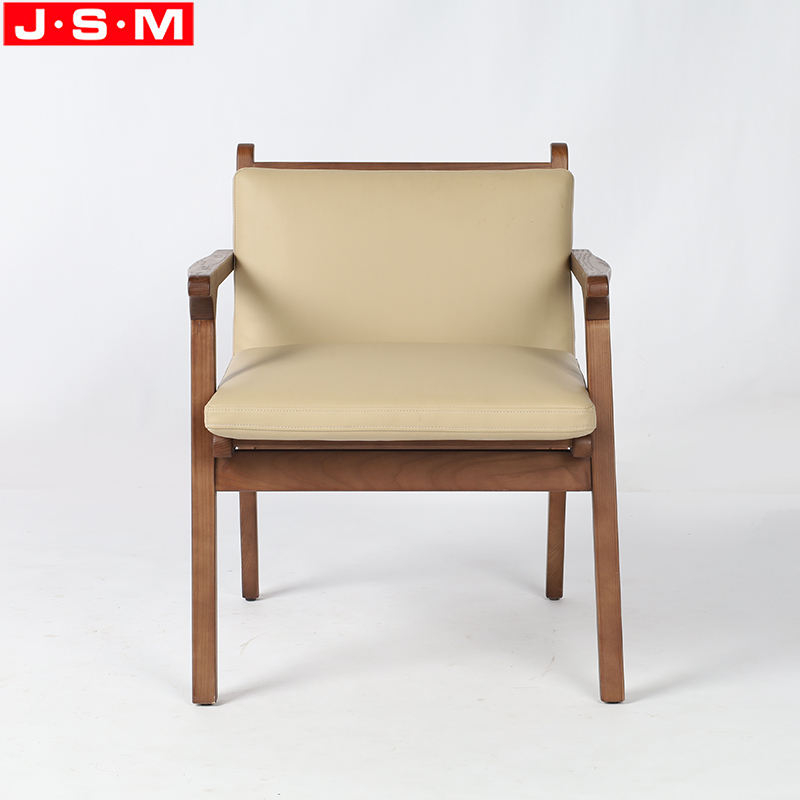Good Quality Hotel Wooden Legs Sofa Chair Restaurant Dining Chair