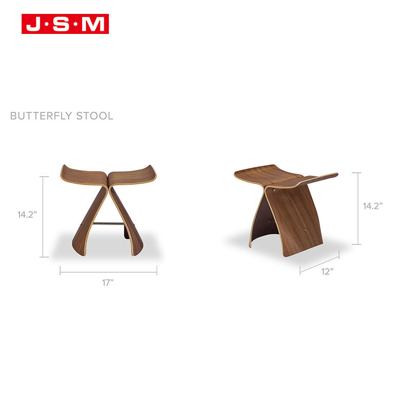 Luxury Nordic Design Plywood Ash Oak Walnut Veneer Solid Wood Minimalist Furniture Coffee Table