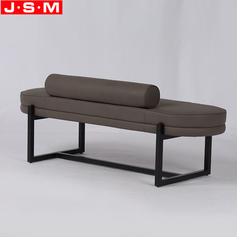 Home Luxury Sofa Bench Indoor Lounge Large Fabric Ottoman Bench