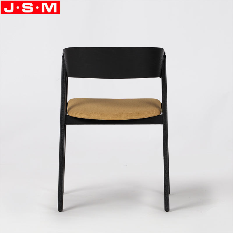 Living Room Restaurant Chair Wood Back Dining Chair With Paper Sting