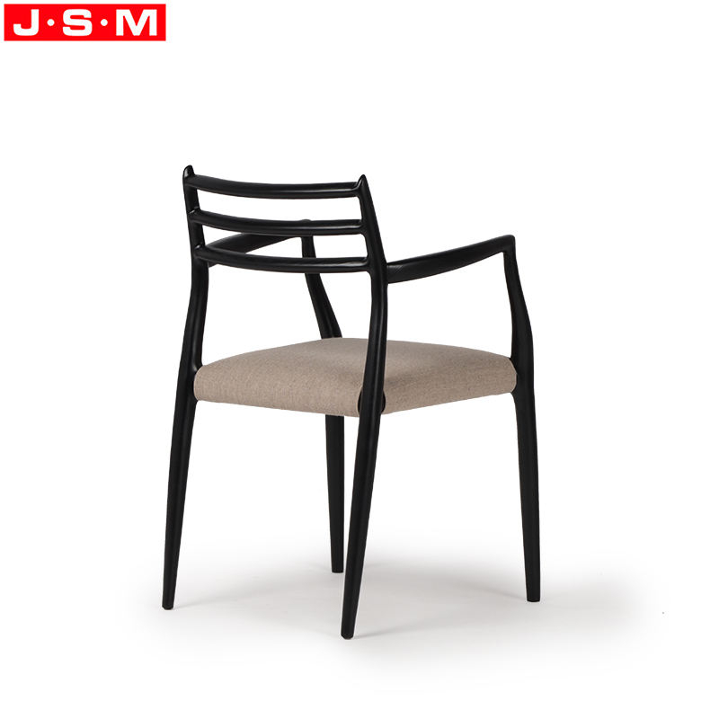 Top Quality Upholstered Cafe Restaurant Furniture Chair Leather Dining Chairs
