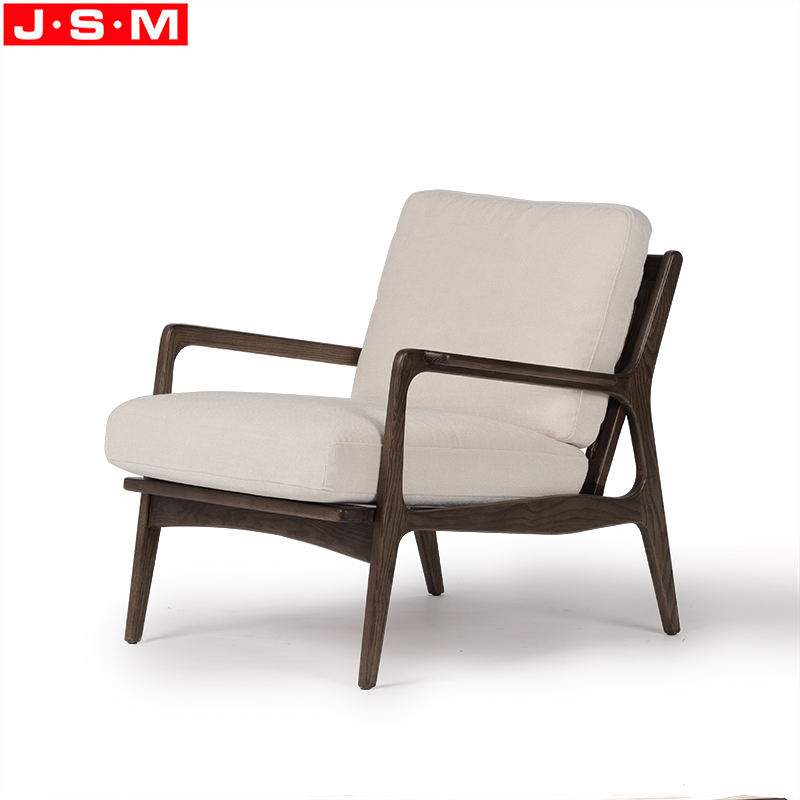 French Wood Plastic Rope Upholstery Living Room Seating Chairs Armchair