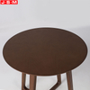 Ash Timber Side Table Coffee Decorative Round Corner Wooden Tea Side Table For Living Room Bedroom