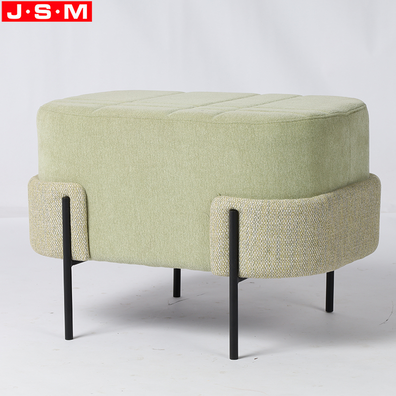 Oval Ottoman Stool