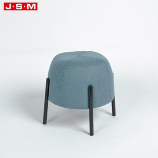 Modern Fasion Home Office Living Room Hallway Bedroom Rounnd Fabric Ottoman