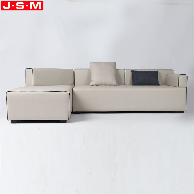 Modern Upholstered Fabric Sofa Sectional Wooden Frame Sofa For Hotel