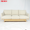 Luxury Indoor Lounge Drawing Room Coffee Shop White Comfortable Big Size Sofa