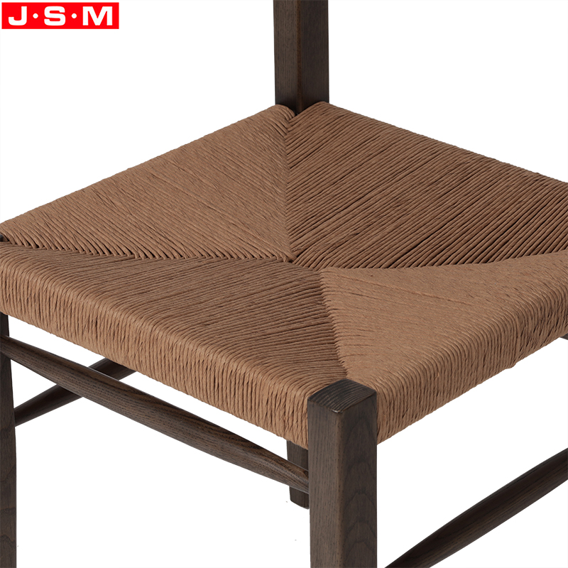 Wood And Fabric Dining Chair