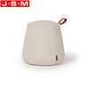 Modern Home Living Room Soft Comfortable Round Chair Footstool Ottoman Stools