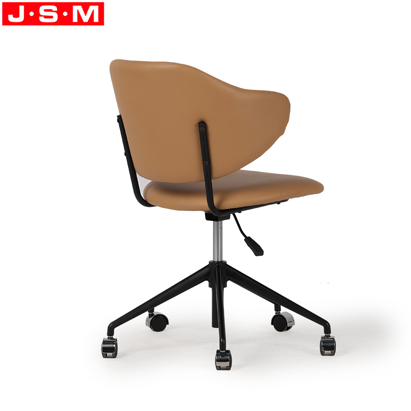 Fabric Upholstery Metal Legs Office Chairs