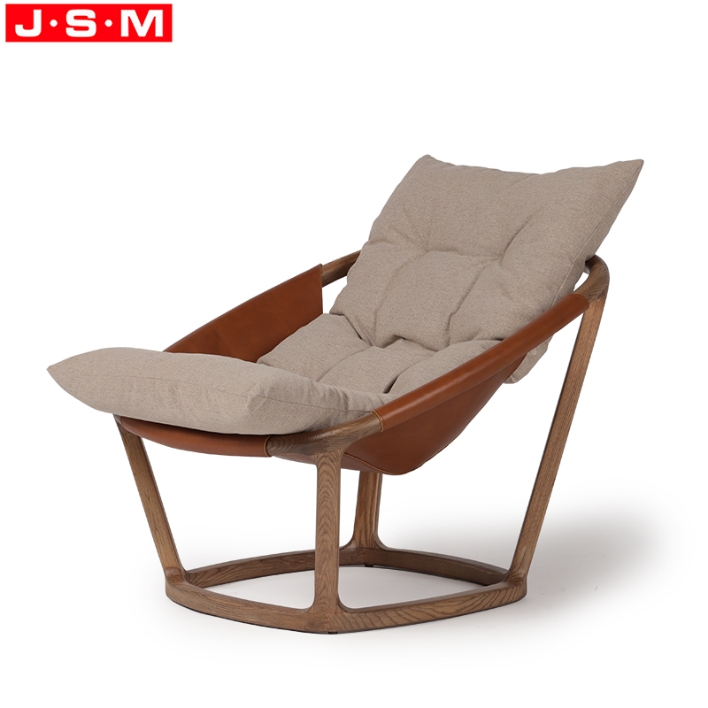 French Style Fabric Upholstery Ottoman