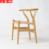 Restaurant Furniture Paper Rope Seat Wood Vintage Timber Frame Classic Dining Chair