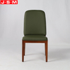 Hotel Restaurant Furniture Home Using Green Cushion Dining Room Wood Upholstery Dining Chairs