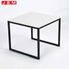 Luxury Artificial Vintage Stone Top Office Coffee Metal Base Coffee Table Set For Hotel