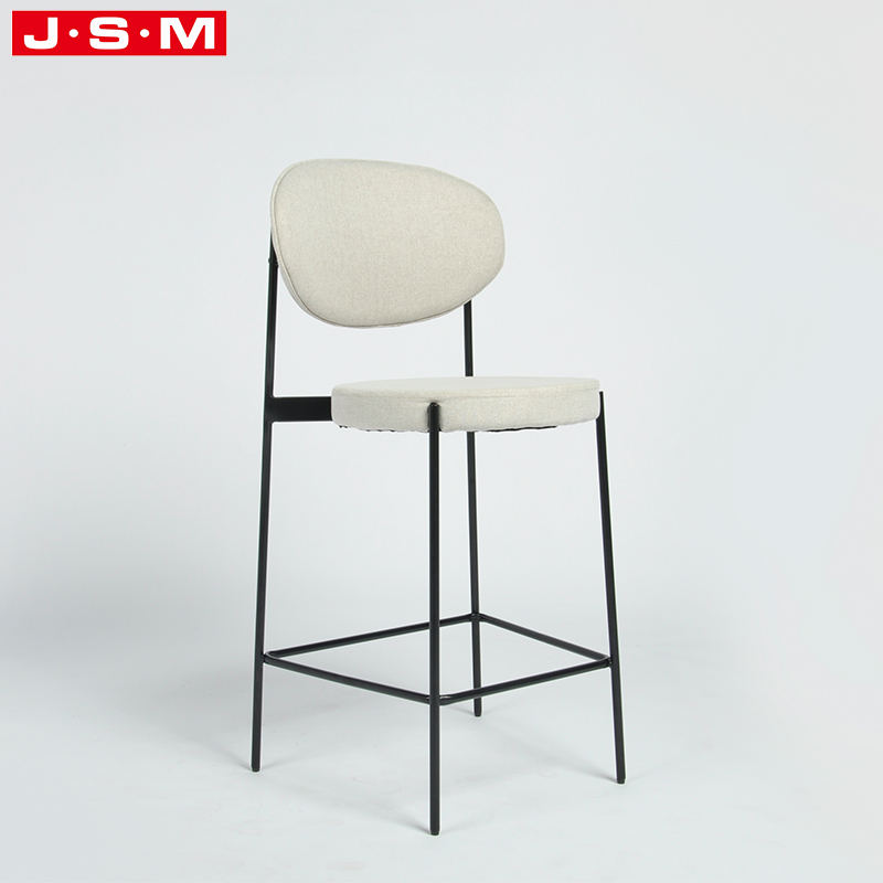 Bar Stool Wood Chair Home Grey