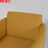 Minimalist Yellow Living Room Furniture Leisure Lounge Chair Fabric Single Sofa