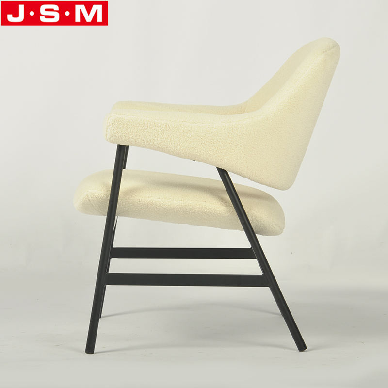 Modern Wooden Frame Upholstered Armchair Lounge Leisure Chairs For Home