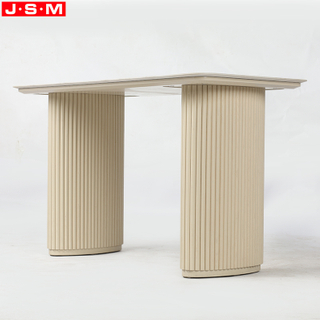 Ash Timber Leg Nordic Dinner Set Furniture Ash Wood Artificial Rattan Dining Table