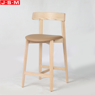 Cushion Seat Ball Chair Dining Room Linen Woven Chair Ash Timber Frame Restaurant Chair