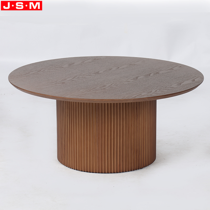 Ceramic Top Modern Hotel Small Coffee Table Black Oval Round Coffee Table