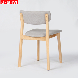 China fancy chairs Furniture Ash Veneer Back Dining Chair For Kitchen