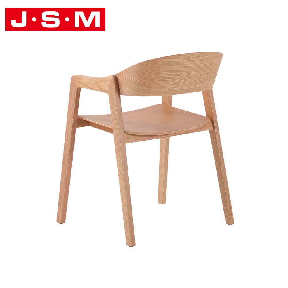 Ash Timber Frame Design Restaurant Furniture Ash Veneer Back Dining Chair For Kitchen