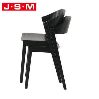 Plywood with Veneer Back And Seat Chairs Wooden Furniture Artificial Rattan Seat And Back Dining Chair