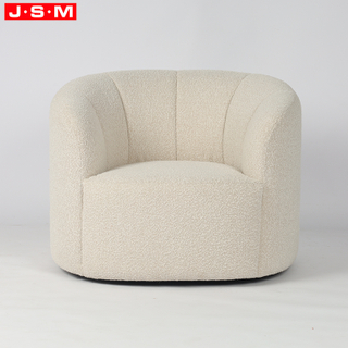 Luxury American Style Accent Chair Living Room Furniture Sofa Cushion Seat Leisure Chair with Swivel Base