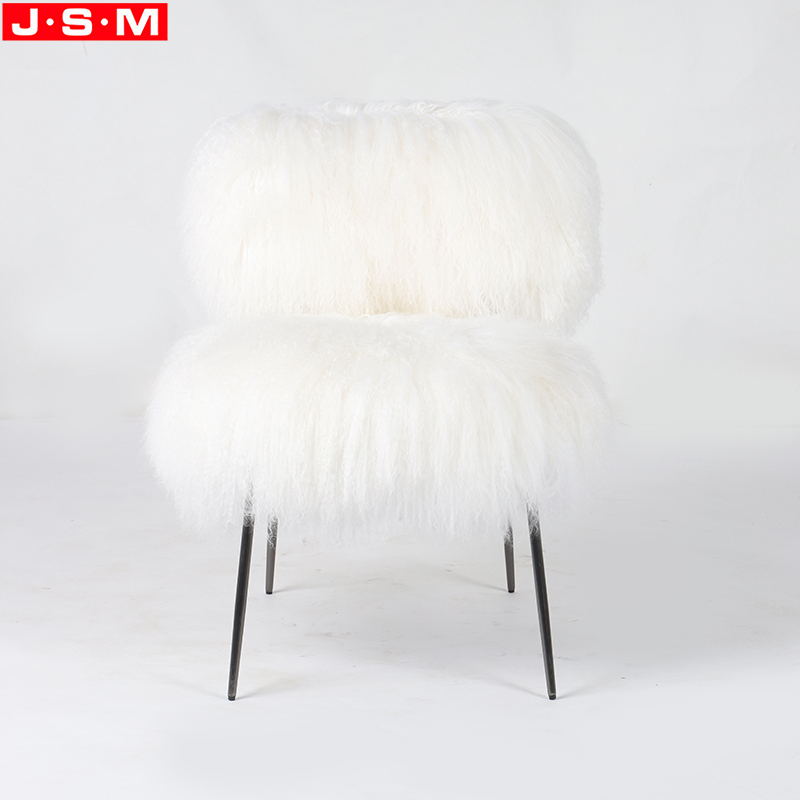 Armchair Living Room Single Seat Furniture Plastic Rattan Ash Timber Base Outdoor Molded Foam with Fabric