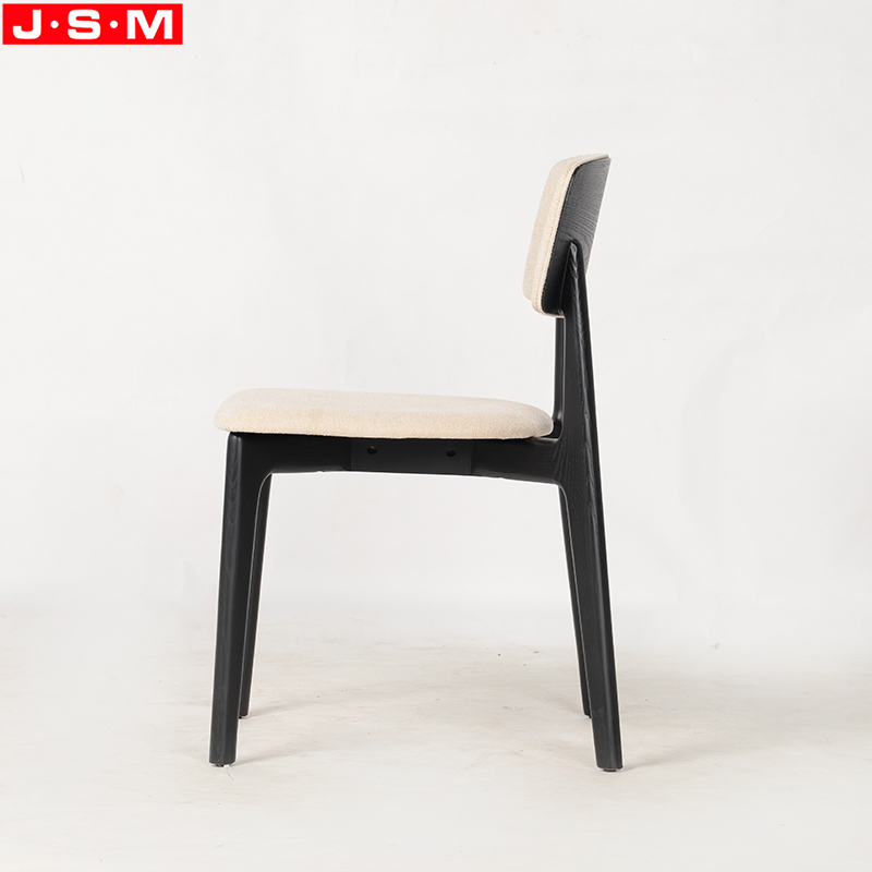 Nordic Modern Cushion Seat Backrest Home Dining Room Kitchen Solid Wood Dining Chairs