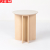 Modern Homemade Living Room Center Black Wooden Ceramic Top Ash Timber Base
