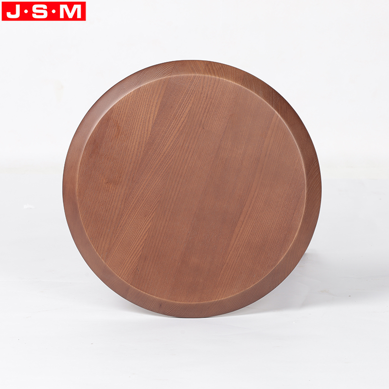 Ash Timber Coffee Decorative Round Corner Wooden Tea Side Table For Living Room Bedroom