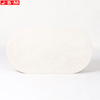 Luxury Outdoor Living Room Square Glass Tea Coffee Ash Timber Base
