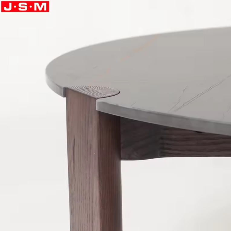 Stone Top Ash Timber Base Tea Tables Modern Simple Tea Table For Apartment Living Room