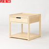 Good Quality Ash Timber Bedside Cabinet Furniture Simple Style Bedside Cabinet With Drawers