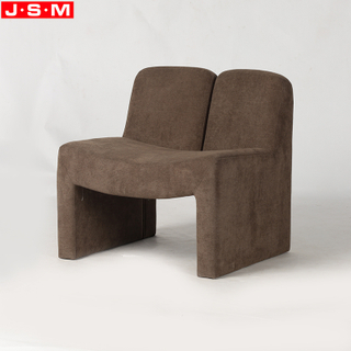Restaurant Luxury Metal Frame Chair Fabric Upholstery Leisure Wooden Frame with Foam And Upholstery