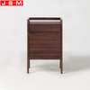 Hot Sale Nordic Classical Wooden Furniture Bedside Cabinet Ash Timber Base Bedside Cabinet With Drawer Storage