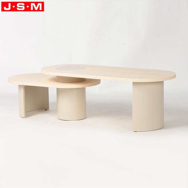 Rustic Sitting Room Living Room Outdoor Small Black Wooden Square Coffee Table pkywood with ash veneer