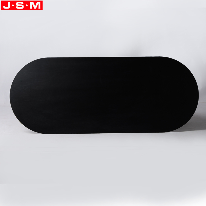 Luxury Modern Restaurant Modern Design Rectangle Shape Wood Dining Table Plywood with ash veneer top