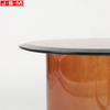 China Furniture Factory Living Room Tempered Glass Side Coffee Table For Home Decor