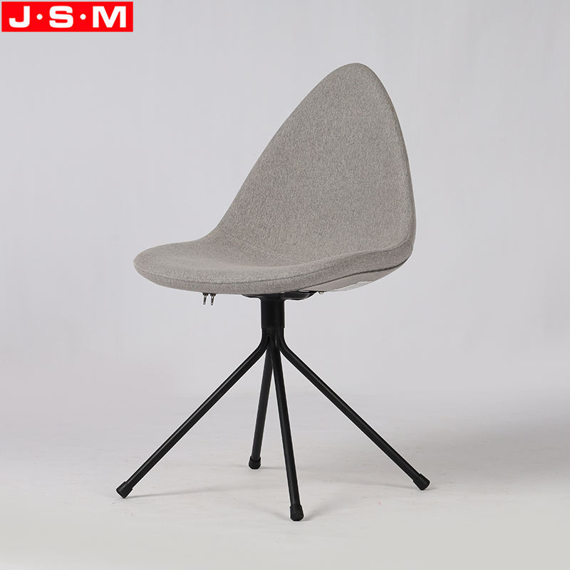 Customized Commerical Dining Upholester Chair Metal Legs Molded Foam Dining Chair For Office