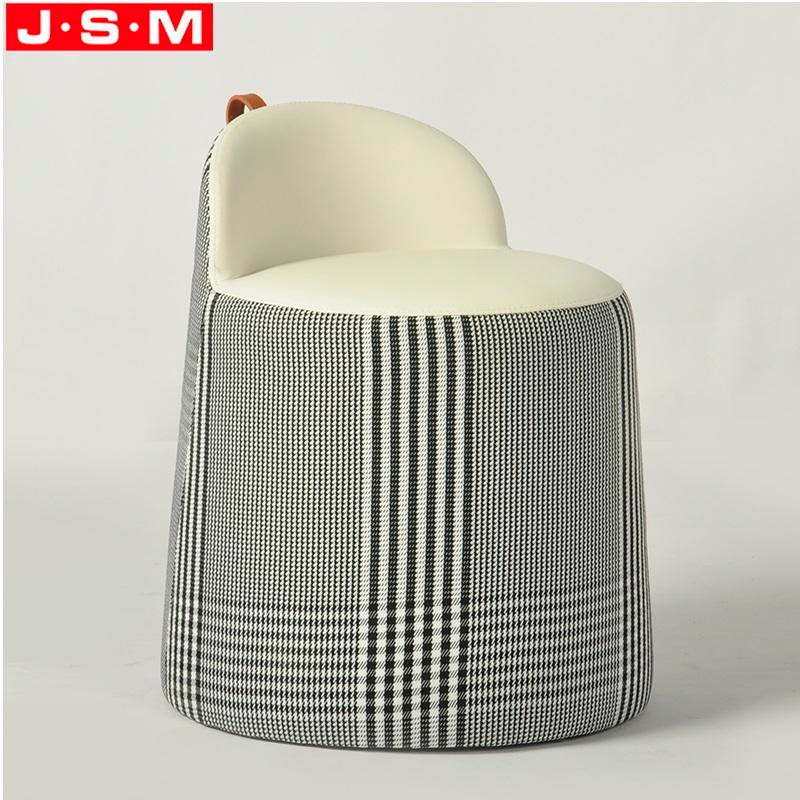 Any Color Is Available Customization Bedroom Space Saving Round Ottoman Stool