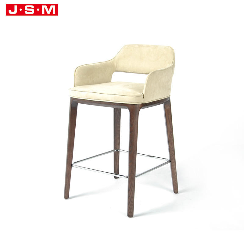 Modern Furniture Kitchen Outdoor Wood Chair Night High Armcha Club Bar Stool