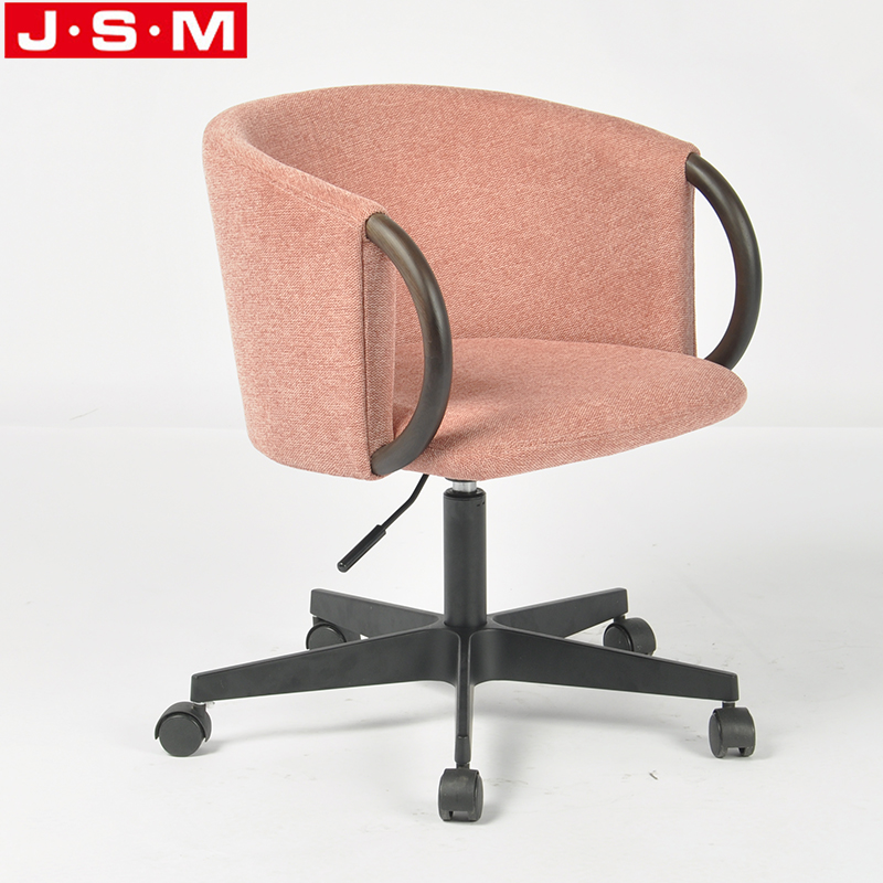 pink office chair