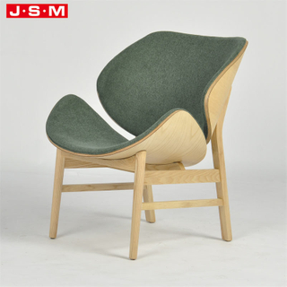 New Product Cafe Chair Meeting Room Nordic Bent Wooden Lounge Chairs Armchair
