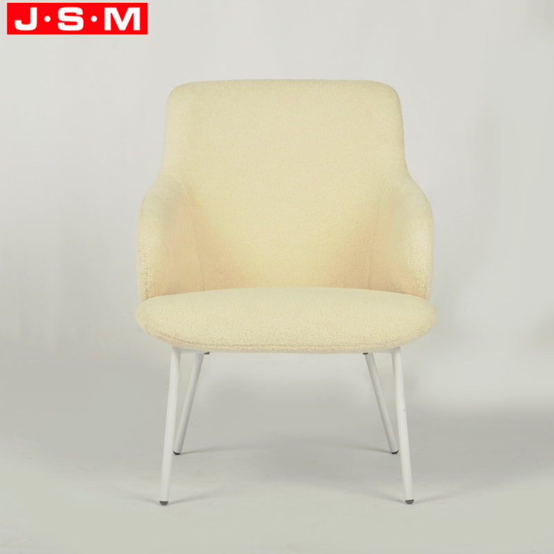 Commercial Arm Chairs Comfortable Office Sofa Drawing Room Armchair With Foam And Fabric