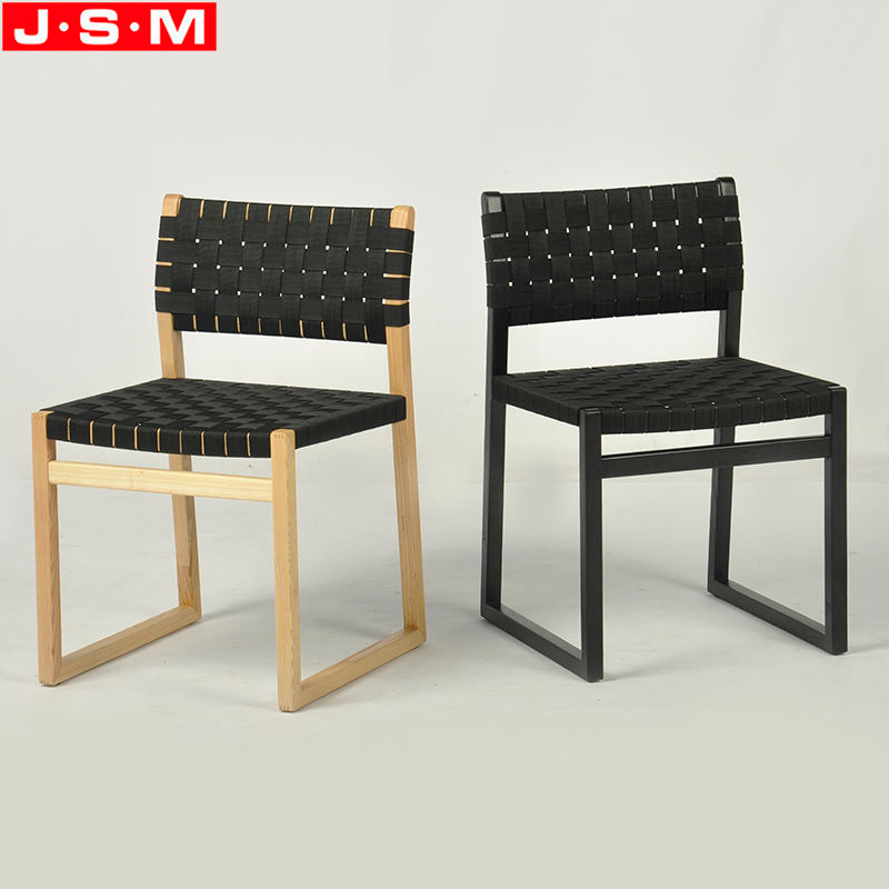 Chinese Weave Seat And Back Chair Ash Timber Frame Rattan Dining Chair