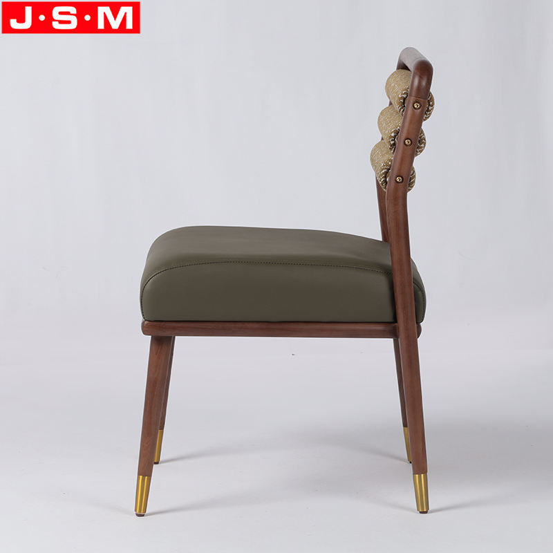 High Quality Upholstered High Soft Back Dining Chairs For Dining Room